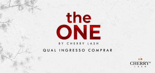 Banner do The One by Cherry Lash com design clean e elegante sobre ingressos do evento.