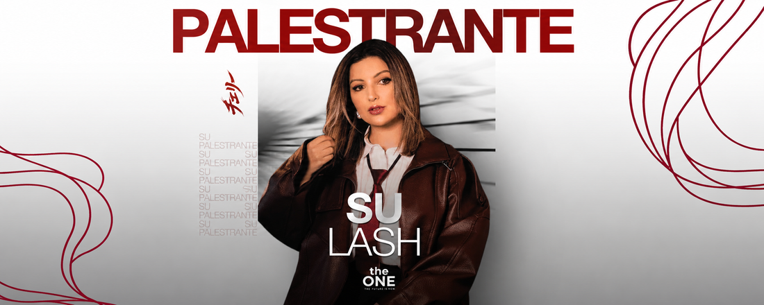 Banner da Cherry Lash com a palestrante Su Lash para o evento The ONE 2026.