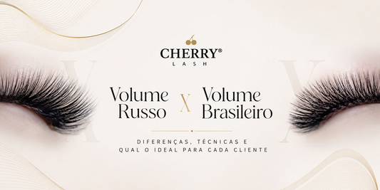 Volume russo x volume brasileiro: o comparativo técnico que a lash designer precisa entender